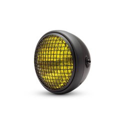 7.7" SCRAMBLER HEADLIGHT BLACK