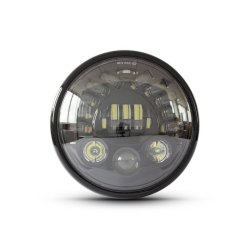 7.5 "Multi LED Headlight + Indicators Black