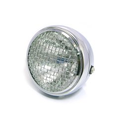 7.7" SCRAMBLER HEADLIGHT BLACK