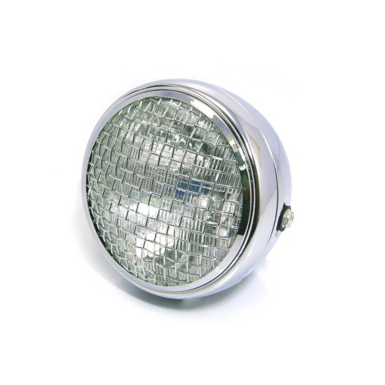 7.7" SCRAMBLER HEADLIGHT BLACK