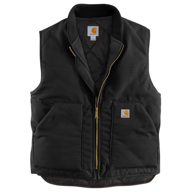 Carhartt Men's Arctic Duck Vest Black