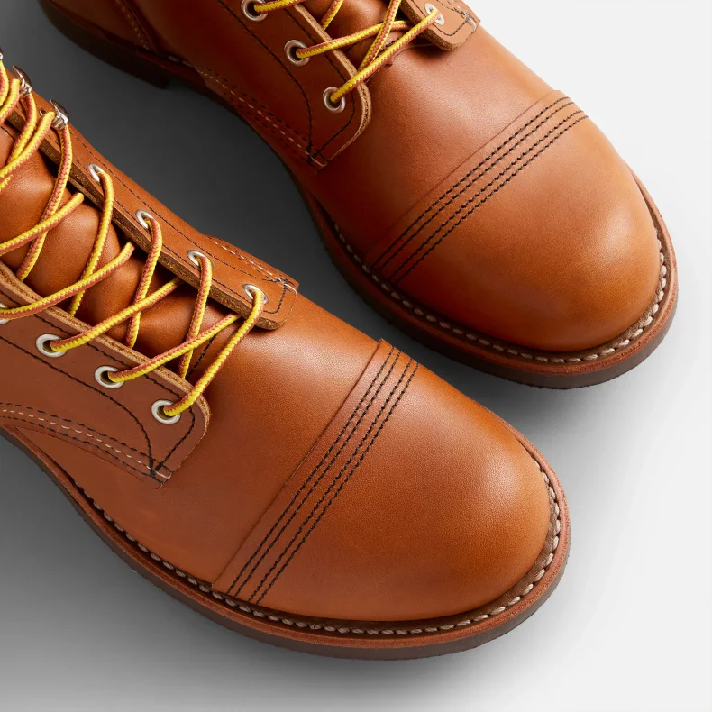 RED WING SHOES  IRON RANGER STYLE NO.S 8000 Oro-legacy