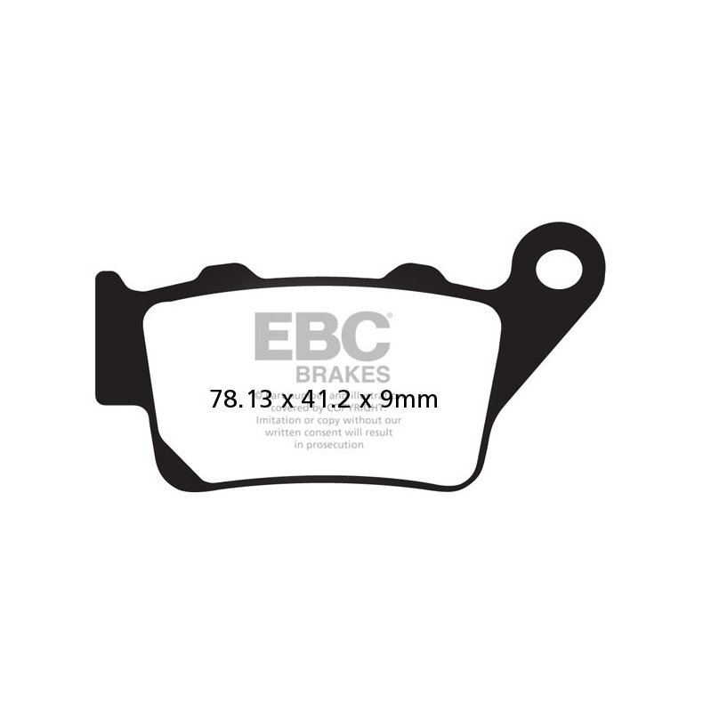 EBC ORGANIC BRAKE PADS. Bla himalayan