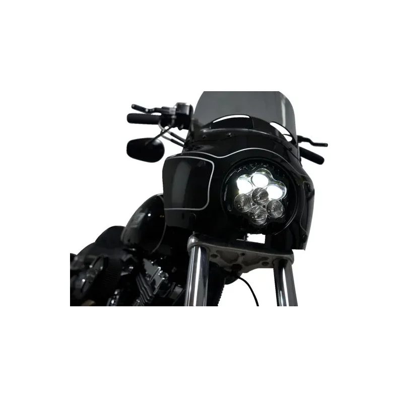 CUSTOM DYNAMICS ECE COMPLIANT SHARK DEMON 2 LED HEADL. MS ROAD WAR. FAIR.