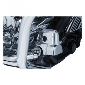 KURYAKYN REAR MASTER CYLINDER COVER Chrome;
