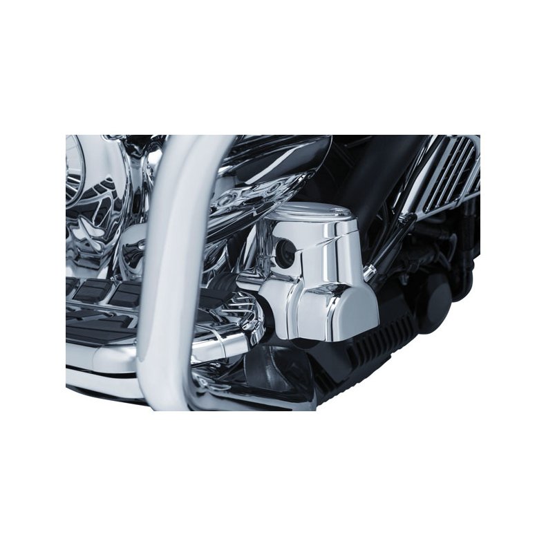 KURYAKYN REAR MASTER CYLINDER COVER Chrome;