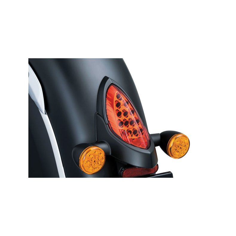 KURYAKYN, TAILLIGHT TOP TRIM Satin Black;