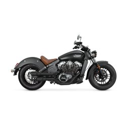 V&H, 2-2 HI-OUTPUT GRENADES EXH. SYSTEM Matte Black.