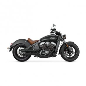 V&H, 2-2 HI-OUTPUT GRENADES EXH. SYSTEM Matte Black.