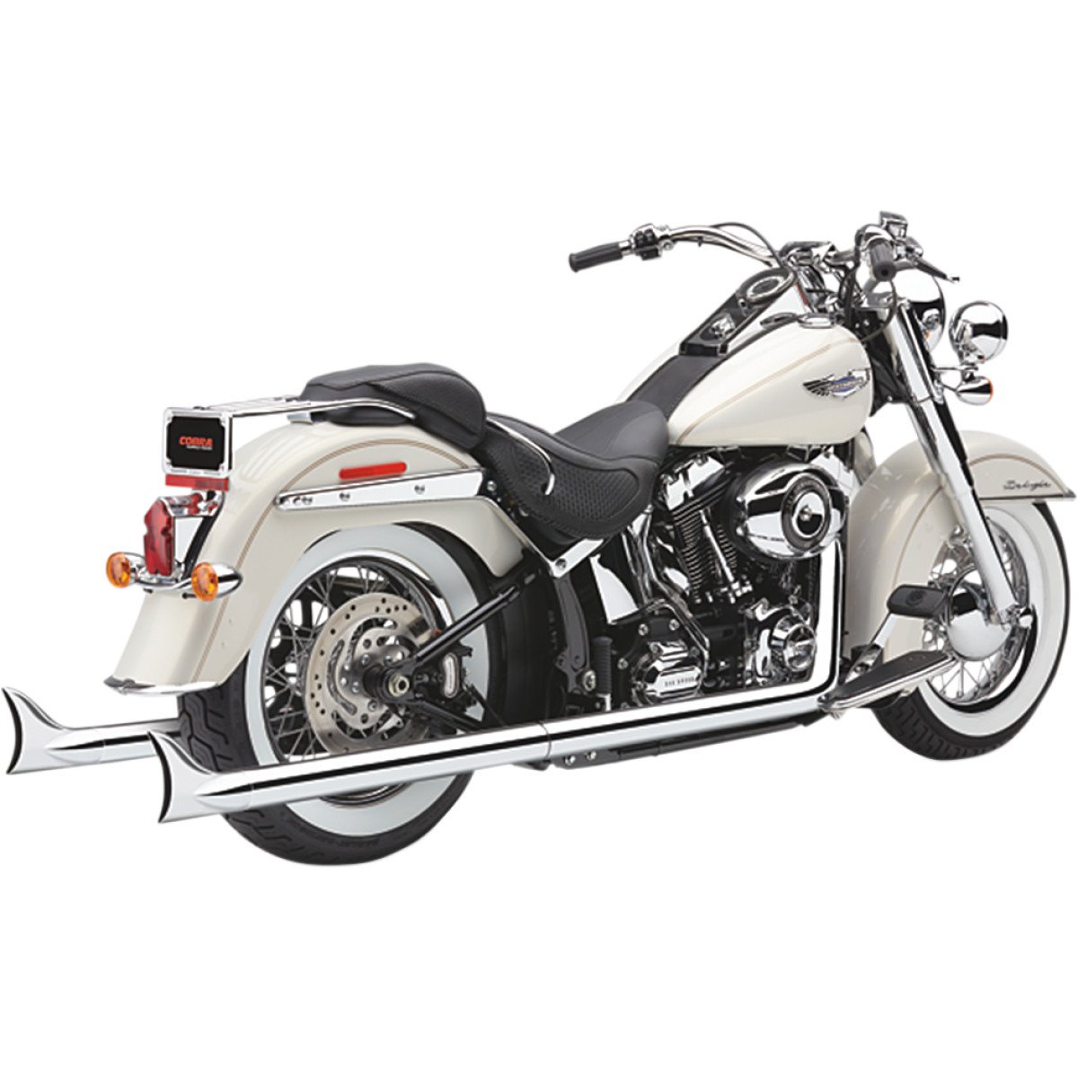 Heritage softail shop fishtail exhaust