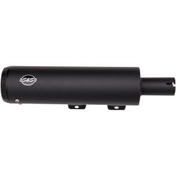 S&S CYCLE Grand National EC Slip-On Mufflers Black/Black E-godkendt