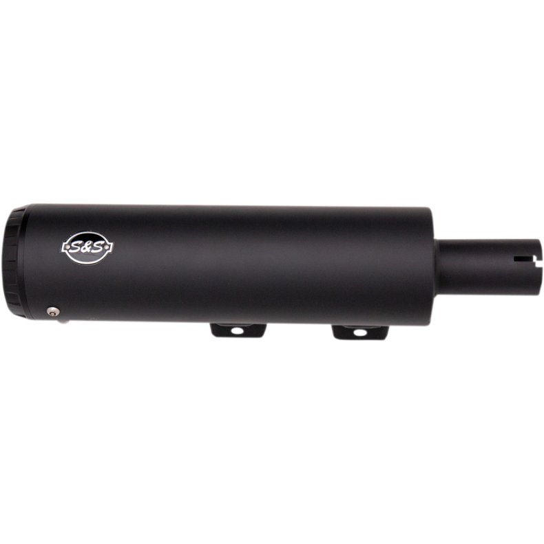 S&S CYCLE Grand National EC Slip-On Mufflers Black/Black E-godkendt