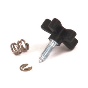 THROTTLE TENSION SCREW KIT. LARGE PLASTIC KNOB