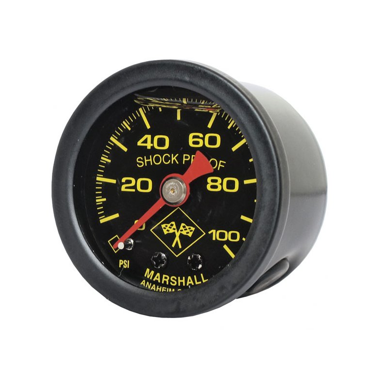 MARSHALL OIL PRESSURE GAUGE 0-100 PSI