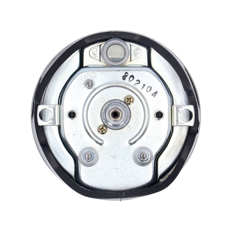 FL speedo/tachometer, '73-84 face', black. 2:1 kmh With built-in electronic tachometer. 