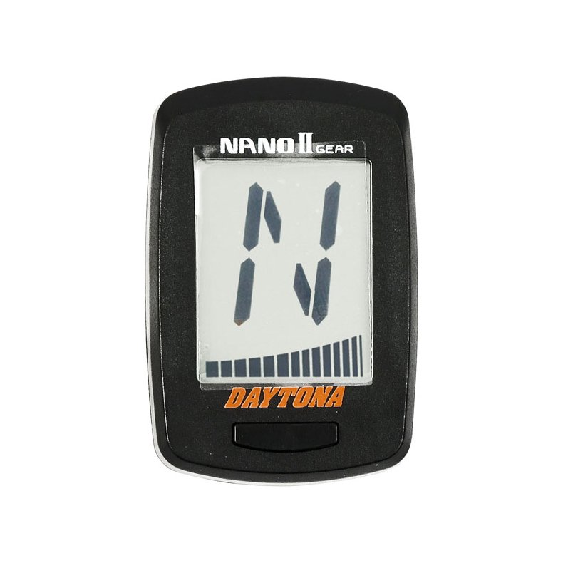 NANO II, COMPACT GEAR POSITION INDICATOR With neutral and a maximum of 8 gears. 