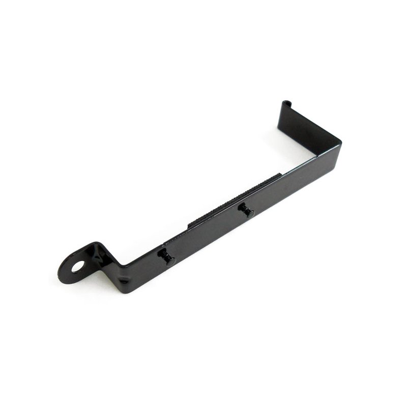 BATTERY HOLD DOWN STRAP BLACK STEEL  Fits: > 04-14 all XL (NU)