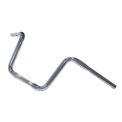 1-1/4" NARROW BODY APE HANGER, SORT MALET