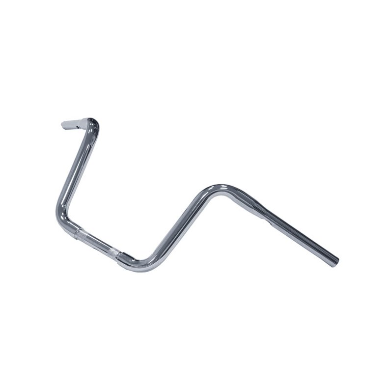 1-1/4" NARROW BODY APE HANGER, SORT MALET