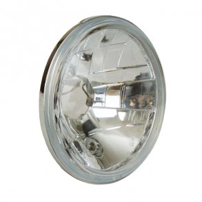 5 3/4 INCH H-4 HEADLAMP UNIT (ECE) CLEAR LENS WITH DIAMOND CUT REFLECTOR; WITH POSITION LIGHT. 