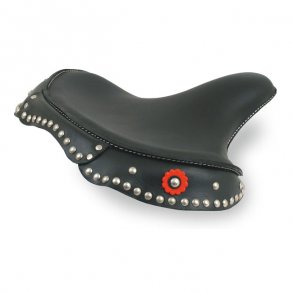 SOLO SEAT, BLACK DELUXE EARLY STYLE