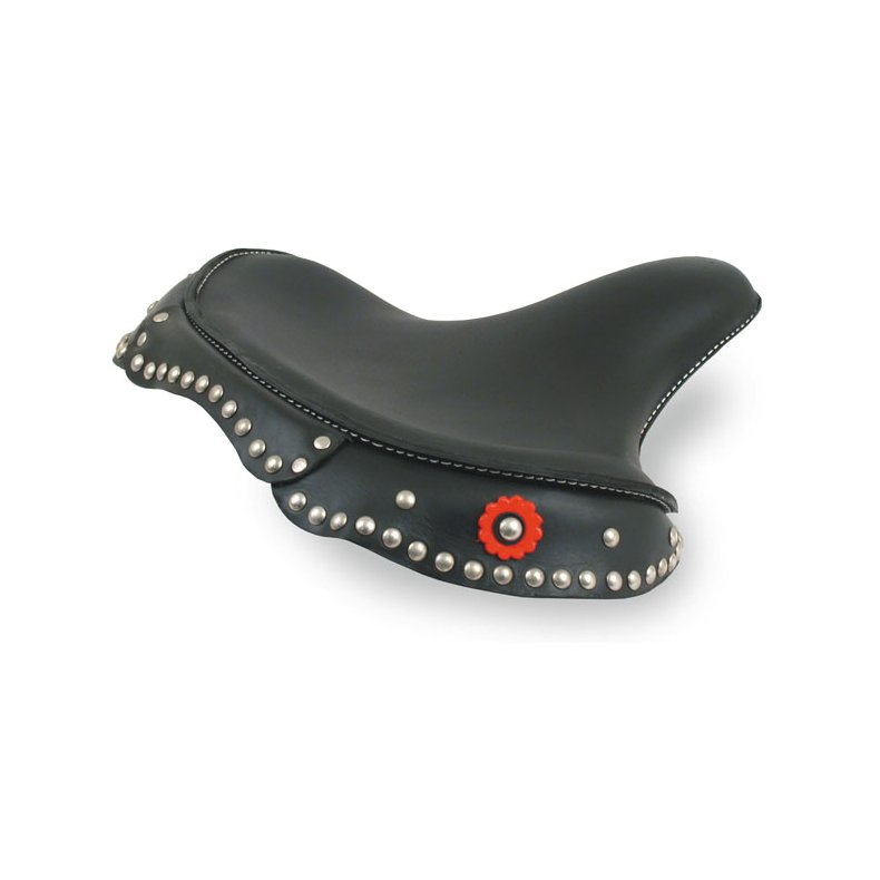 SOLO SEAT, BLACK DELUXE EARLY STYLE