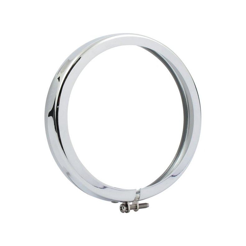 TRIM RING, LATE 4-1/2" SPOTLAMP CHROME  Fits: > 62-84 FL 