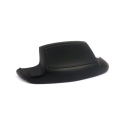 FRONT FENDER TIP BLACK, PLAIN  Fits: > 49-84 B.T.