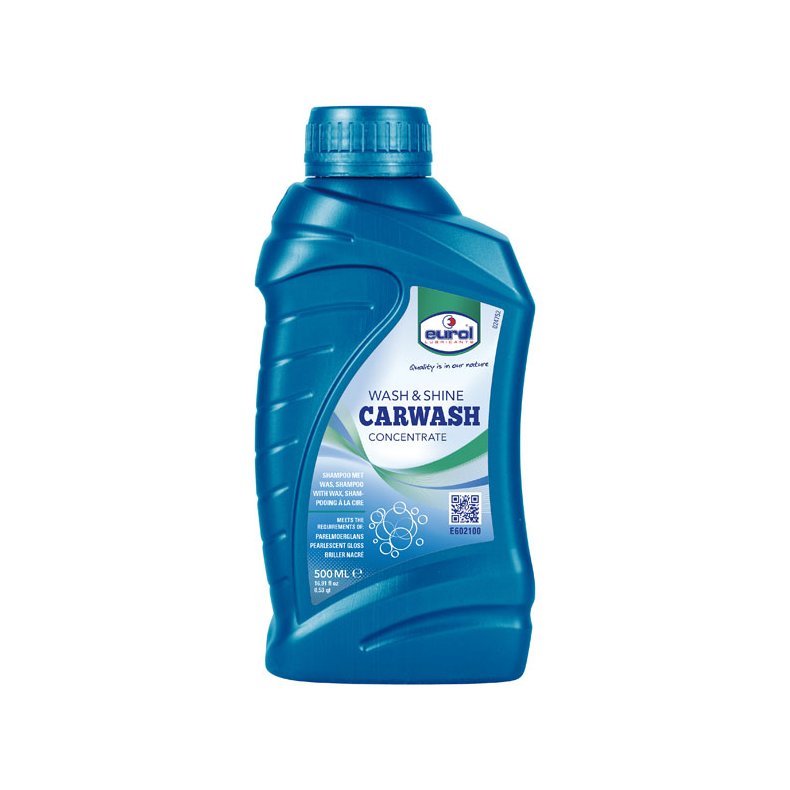 WASH &amp; SHINE CARWASH 500ML