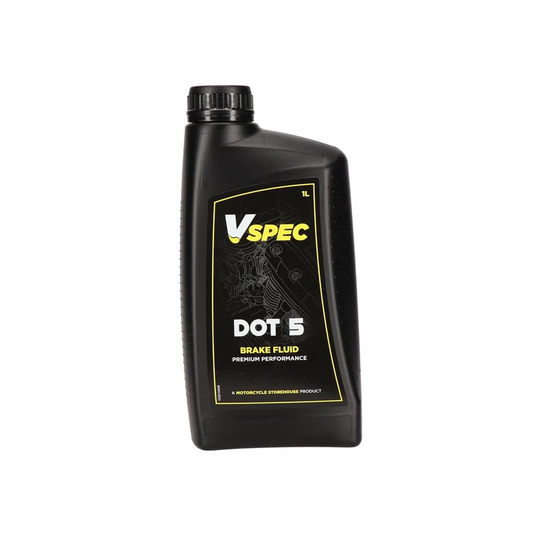 VSPEC, BRAKE FLUID DOT 5 SILICONE. 1 LITER