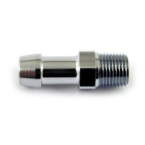 OIL LINE FITTING, STRAIGHT. 1/8 NPT 1/8 NPT THREAD TO 5/16 HOSE