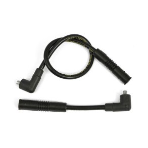 ACCEL, 8.8MM SUPRESSION CORE SPARK PLUG WIRE SET. BLACK 91-98 FLT, FLHT