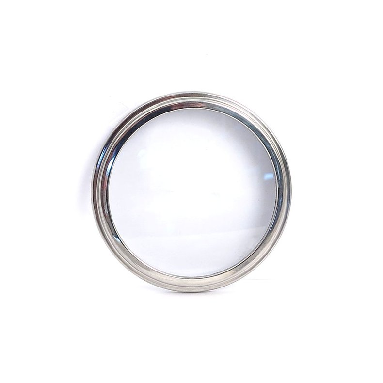 BEZEL/LENS KIT FOR LARGE FL SPEEDO CHROME; 4" DIAMETER;