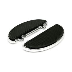 OVAL FLOORBOARDS, KNURLED RIBBED PADS