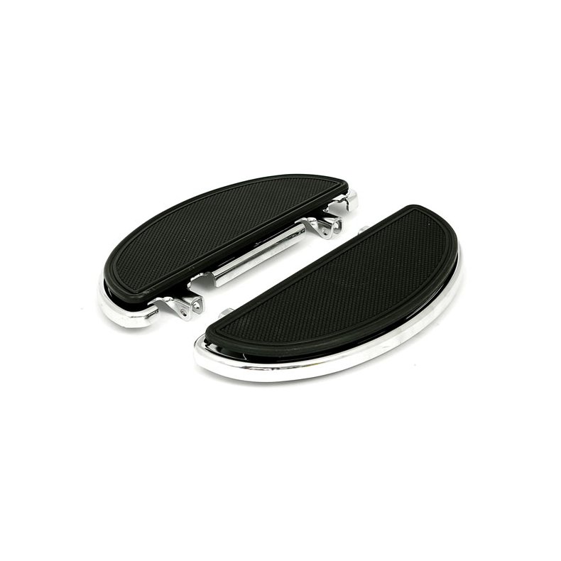 OVAL FLOORBOARDS, KNURLED RIBBED PADS