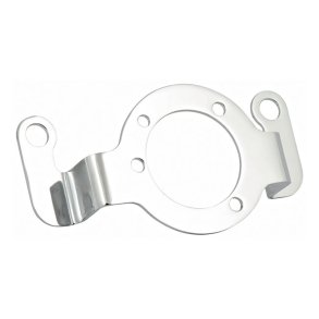 Air cleaner adapter bracket. Chrome 90-17 bt