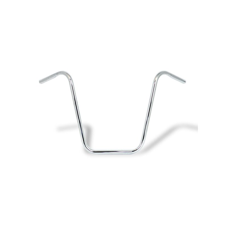 Chrome eller Sort  Apehanger fra 10" til 18" med dimples