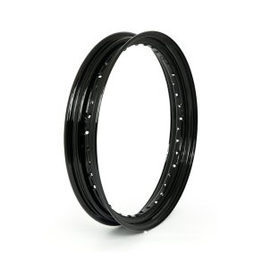 DROPCENTER RIM, 2.50 X 19 BLACK 40 SPOKE; 