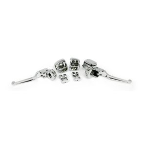 Handlebar control kit chrome 9/16