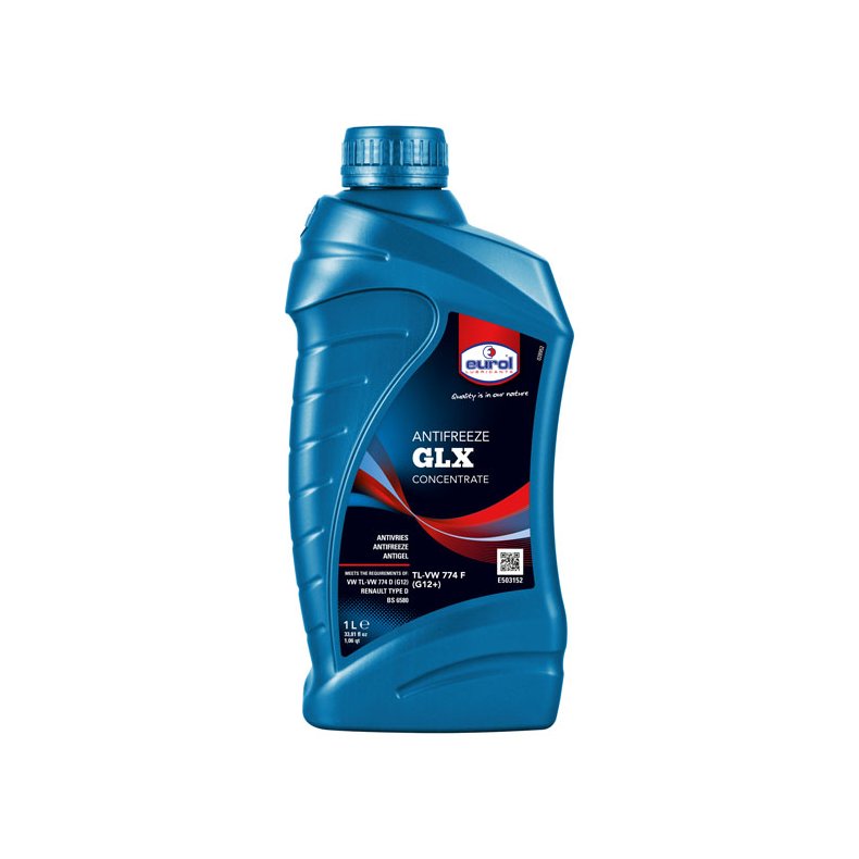 EUROL, GLX ENGINE COOLANT -36&deg;C. 1 LITER