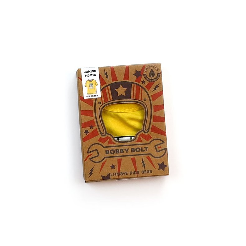 BOBBY BOLT SIR BOBBY T-SHIRT YELLOW