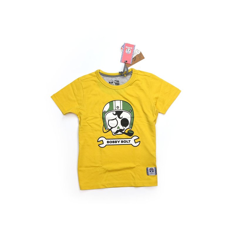 BOBBY BOLT SIR BOBBY T-SHIRT YELLOW