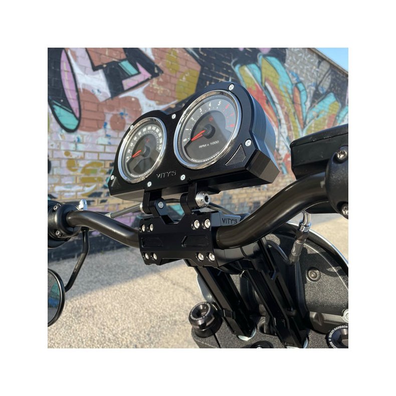 VITY'S DESIGN, 10" ADJUSTABLE RISERS. . For 1" (25.4mm) handlebars.