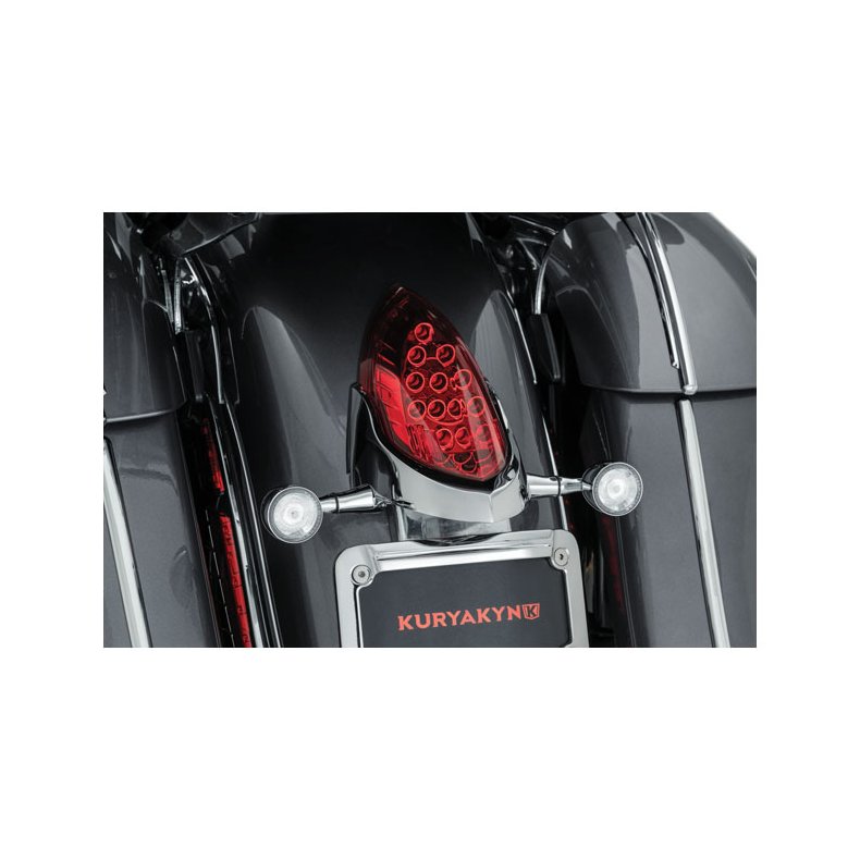 KURYAKYN, CUSTOM REAR TURN SIGNAL&LICENSE PLATE MOUNT 