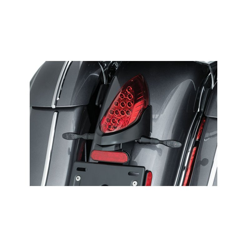 KURYAKYN, CUSTOM REAR TURN SIGNAL&LICENSE PLATE MOUNT 