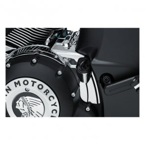 KURYAKYN, REAR OIL PANEL ACCENT, CHROME T