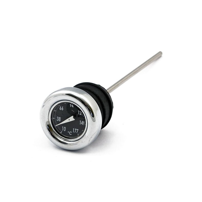 OIL TANK DIPSTICK WITH TEMP. GAUGE BLACK DIPSTICK