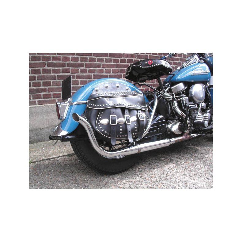 PAUGHCO HIGH-SWEEP MUFFLER. RIGHT