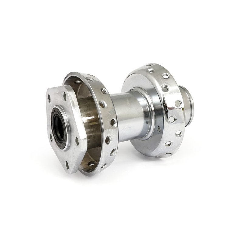 FLST SINGLE FLANGE HUB, CHROME, 40 SPOKE