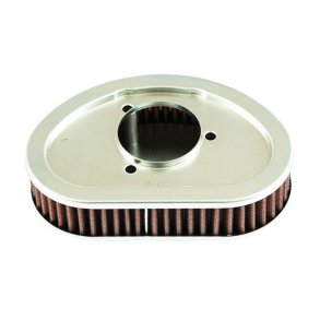 K&N, AIR FILTER ELEMENT 08-17 Dyna with teardrop filter cover